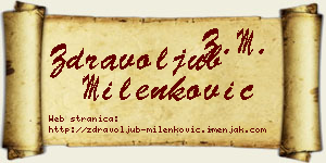 Zdravoljub Milenković vizit kartica